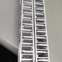 Hat Organizer for Baseball Caps 4Pack, Hat Rack for Wall with Strong Adhesive Hold up to 40 Hats, Hat Hanger Holder Display for Door Closet, Cap Organizer Storage Multilayer Two Mounting Option(White)