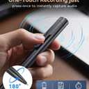 64GB Digital Voice Recorder with Playback,Long Battery Life Voice Activated Recorder with Noise Reduction,Type-C Audio Recorder with 10X Speed Transfer,Recording Devices for Lecture,Meeting,Interview