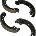BOSCH BS801 Blue Drum Brake Shoe Set - Compatible With Select Toyota Corolla; REAR