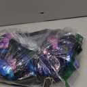 MNSRUU Backpack Womens, Anti-Theft Womens Backpack Travel Handbags Shoulder Bag Butterfly Rose Carry On Ladies Rucksack Fashion Casual Daypack, Hairball Pendant