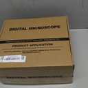 Andonstar AD246S-M HDMI Digital Microscope 2000x for Adults, 3 Lens 2160P UHD Video Record, 7 Inch LCD Soldering Microscope for Electronics Repair, Error Coins, Pro Boom Arm Stand, Windows Compatible