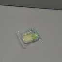 Cute Girly Strap Case for Airpods 4, Woman Kawaii Soft Protective Cover for Airpods 4th Generation with Lovely Keychain Lanyards Aesthetic Design, Curly Wave Green Flowers