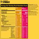 Honey Stinger Energy Gel Variety Pack 12 Packs Each of Gold and Organic Fruit Smoothie Gluten Free & Caffeine Free Sports Nutrition for Home & Gym, Pre and Mid Workout