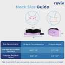 REVIX Soft Neck Brace Cervical Collar, Adjustable Neck Support Brace with Hot Cold Gel Pack & Cervical Support Collar for Sleeping, Relieves Cervical Spine Pressure, Purple