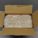 JOLLY CHEF Compostable  Compartment  *   Paper Plates [ ] Heavy Duty Small Natural Divided Eco-Friendly Biodegradable Food Trays for Party Lunch Dinner Christmas (11*8in-100pack, Brown)