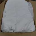 White Quilted Duvet Comforter Insert 54*75 inches