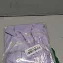 Men's Stretch Wrinkle Free Dress Shirts Formal Wedding Prom Short Sleeve Slim Fit Button Down Shirt purple 42