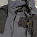 GIISAM Rain Jacket for Men, Men's Waterproof Raincoat Lightweight Rain Jackets Outdoor Rain Coat Windbreaker with Hood (Small, Grey)