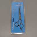 Equinox Professional Razor Edge Series Barber Hair Cutting Scissors - Japanese Stainless Steel Salon Scissors - 6.5 Overall Length - Fine Adjustment Tension Screw - Premium Shears for Hair Cutting (Silver)