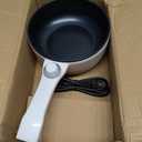 Dezin Hot Pot Electric Upgraded, Non-Stick Sauté Pan, Rapid Noodles Electric Pot, 1.5L Mini Portable Hot Pot for Steak, Egg, Fried Rice, Ramen, Oatmeal, Soup with Power Adjustment