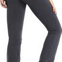 BUBBLELIME 29"/31"/33"/35"/37" Women's High Waist Straight Leg Yoga Pants Tummy Control Workout Pants with Pockets (Large)