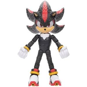 Sonic The Hedgehog – 5-Inch Shadow Action Figure – 20+ Points of Articulation – Official Collector Toy – Boys & Girls Ages 3+