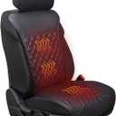 LUSRAIT Universal Seat Cushion, Comfortable Seat Cover with Full Back Support in Winter (X-Large)