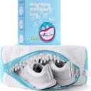 XXL Shoe Washing Machine Bag, Laundry Shoe Bag for Washer and Dryer, Laundry Shoe Bag Protect Sneaker, Running Shoes, Bras, Delicates and Toys, Includes 2 Shoes (White 1 Pack)
