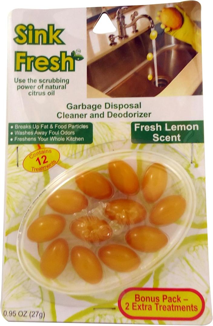 Economy Kitchen Accessory Sink Fresh Lemon 12 Count