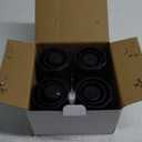 Fly Fans for Tables, Bug Fans with Holographic Blades, Battery Operated Fly Repellent Fan, Keep Flies Away from Picnic, BBQ, Restaurant, Party, Indoor and Outdoor, 4 Pack (Brilliant Black)