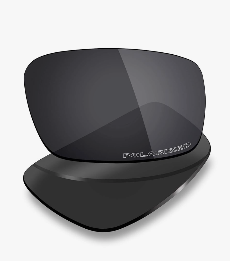 Mryok Replacement Lenses for Oakley Crankshaft OO9239 - Options, Color: Anti-seawater Corrosion Polarized - Stealth Black