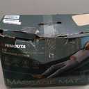 Full Body Massage Mat with Heat, Detachable Massager Pad Deep Tissue Pain Relief,10 Vibrating Motors and 9 Speed Settings for Relaxation at Home or Office