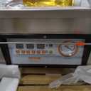 VEVOR Chamber Vacuum Sealer, 320W Sealing Power, Vacuum Packing Machine for Wet Foods, Meats, Marinades and More, Compact Size with 12.6 in Sealing Length, Applied in Home Kitchen and Commercial Use (silver)