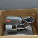 VEVOR 110V Commercial Snow Cone Machine, 661LB/H Snow Cone Maker, Electric Shaved Ice Machine w/Dual Blades, Stainless Steel Ice Crusher Shaver w/ 20Qt Ice Basin, 250W Snowball Machine 1420RPM (Silver)