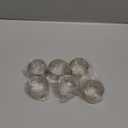 ITOS365 Handmade Round Hammered Silver Napkin Rings Holder for Dinning Table Parties Everyday, Set of 6