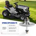 Pre-Greased 1001046 Spindle Assembly Replaces 092574, 94129MA Murray 492574ma Spindle Assembly, for Murray Many 38'' 40'' 42'' 46'' 52'' Lawn Tractors2 Pack