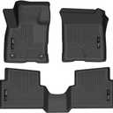 Husky Liners Weatherbeater Floor Mats | Fits 2022-2025 Ford Maverick (EcoBoost Gas Model Only) | Front & 2nd Row, 3-pc Black - 95051
