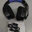 NUBWO Wireless Gaming Headset with Mic for Ps5 Ps4 PC, Zero Interference, 100Hour Battery AllDay Play, 23ms Sync​ for Fortnite & Call of Duty/FPS Gamers, Triple Mode All Devices Compatible  Blue