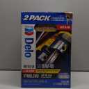 Chevron Delo 400 XLE SAE Synblend Synthetic Blend Diesel Oil 15W40, 12 Quarts, Case of 2 6Qt Boxes