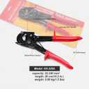 Ratchet Cable Cutter, Heavy Duty Wire Cutter for Aluminum Copper Cable up to 240mm, Ratcheting Wire Cutting Hand Tool