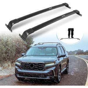 Enhanced 220 LBS Roof Racks for 2023 2024 2025 2026 Honda Pilot, All Aluminum Alloy Cross Bars, Upgraded from The OE-Style Cross Rails