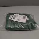 DII Crochet Collection Reversible Bath Mat, Small Oval, Dark Green, Size: 2' x 1'5" (Oval)