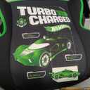 Graco TurboBooster 2.0 Backless Booster Car Seat, Hot Wheels Gamer, Travel Booster Seat for Children Ages 4-10, Weight 40-100 Pounds and Height up to 57 Inches