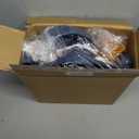 Potty Training Seat with Step Stool, Toddler Potty Training Toilet Seat with Non-Slip Step Splash Guard Safety Handles and Waterproof Cushion, 2 In 1 Toddler Potty Seat (Navy Blue)