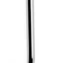 HarJue S Shaped Shower Arm, High Rise Shower Head Extension Pipe Standard 1/2" Connection with Flange, Awesome Shower Experience-Stainless Steel Bathroom Accessory(10 Inch S Shape, Chrome Finish)