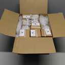 24 Sets Rose Candles Scented with Dried Flower Mini White Rose Petal Candle Gifts Gift Set for Wedding Bridal Shower Baby Shower Birthday Party Favors Decoration