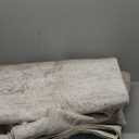 9' X 12' Ivory And Brown Abstract Area Rug