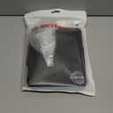 SEYMAC stock Case for iPad mini 7 (A17 Pro)/ Mini 6 8.3'', Strong Magnetic Auto Sleep Shockproof Case with Absorbing Multi-Angles Stand, Pen Holder, Card Slot, Black