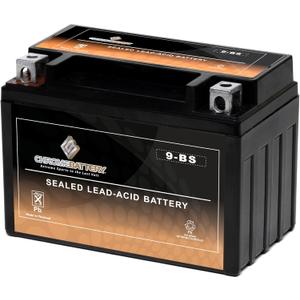 CB CHROMEBATTERY 9-BS Maintenance-Free, 120CCA, 12V 10Ah Battery Replacement for ATV, Motorcycle, Jet Skis, Scooter, UTV, and More - Nut and Bolt (T3) Terminal