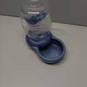 Petmate Replendish Gravity Waterer Cat and Dog Water Dispenser 0.5 GAL, Blue, Made in USA