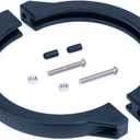 Pool Sand Filter Clamp 152165 1521656 Compatible with Pentair Meteor, Sand Dollar, Cristal-Flo and Tagelus Pool Sand Filter Pump, Clamp Assembly with Screw and Nut Parts