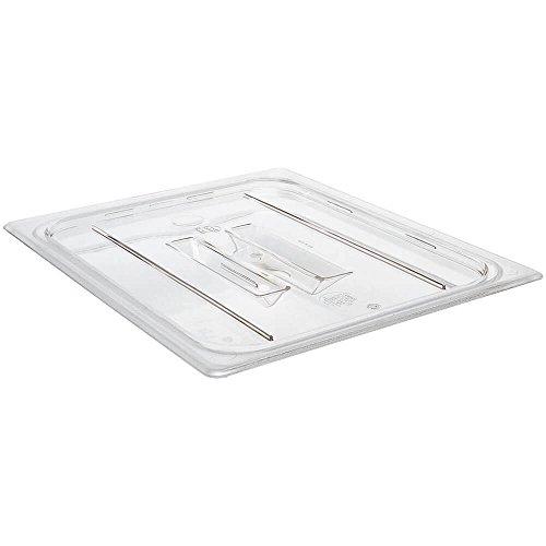 Cambro 10CWCH135 Clear Camwear Food Pan Cover With Handle, Full Size - Case of 3