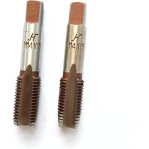 M14x1.5 Metric Hand Thread Tap, 1 Tapper Tap, 1 Plug Tap, 1 Round Die, 1.5mm Pitch, Right Hand (M14x1.5, Tap)