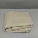 jinchan Curtains for Living Room Bedroom Linen Textured Curtains 90 Inches Long Farmhouse Country Casual Weave Back Tab Drapes Light Filtering Window Draps 2 Panels Heathered Beige