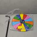 16 Inch Heavy Duty Prize Wheel - Color Editable Spinning Wheel with 14 Slots, Dry Erase Marker & Eraser - Perfect for Spin The Wheel of Fortune, and Prize Spinner with Stand - Ideal