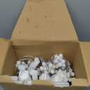 Ryhpez 12 ft Smart Christmas Cone Tree, Outdoor Christmas Tree Lights with Remote APP Control, 622 LED RGB Color Changing DIY Light Show, Music Sync for Xmas Decorations