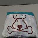 CuteBone Washable Dog Diapers Female No Tail Hole 3 Pack Reusable Doggie Period Training Pants for Docked-Tail Frenchie French Bulldog Boston Terrier Without Tail WWD23XL