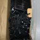 6 Pack Christmas Solar String Lights Outdoor Waterproof, 198FT 600 LED Green Wire Solar Fairy Lights with 8 Modes, Solar Twinkle Lights for Garden Tree Patio Fence Christmas Decorations (Warm White)