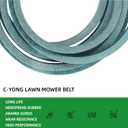 5/8" X 158.5" Mower Deck Belt for Hustler 605510 933424 933424EX 933432 933432EX 933440 933440EX Fastrak 60" Deck SD SDX Stout MP