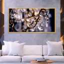 Pixy Canvas Floater Frame 12x24 for 3/4 (0.75) inch Deep Canvas Paintings/Canvas Prints/Wood Canvas Panels/Wall Art/Wall Decor/Home Decor/Artwork (Brass Gold, 12 x 24 inch, Landscape)